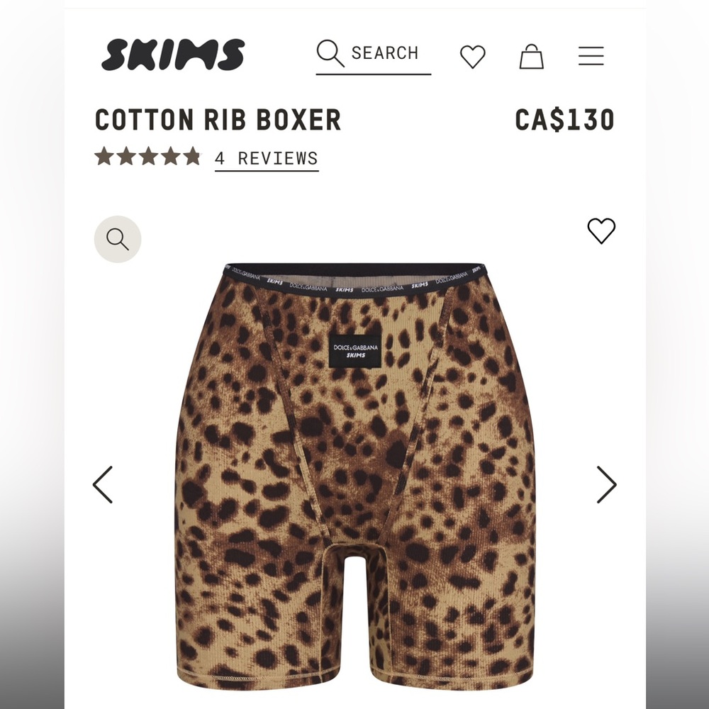 Skims Dolce & Gabbana